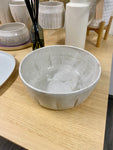 Large Lined Bowl, Cream Speckle - Contour Clayhouse