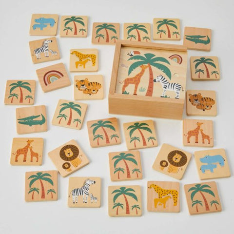 Memory Game African Animals