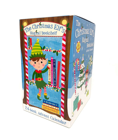 The Christmas Elf's Magical Bookshelf Advent Calendar