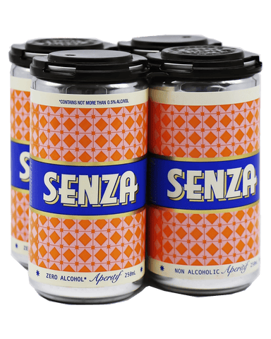 Senza Aperitif Non-Alcoholic Spritz (Four Pack)