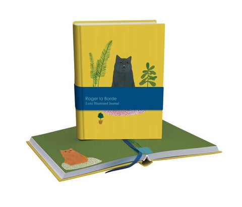 Roger la Borde Luxe Illustrated Journal Chou Chou Chat