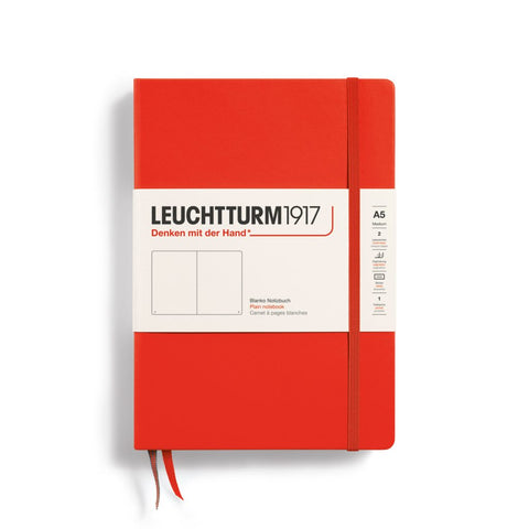 Leuchtturm1917 Notebook Hardcover Medium (A5) - Plain Lobster