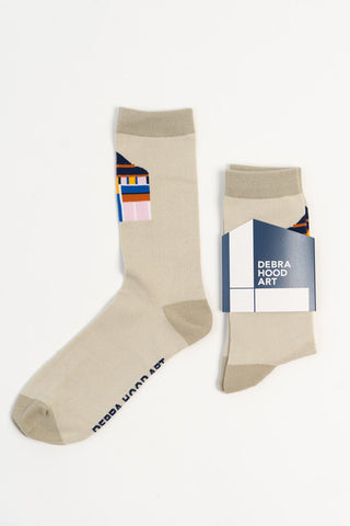 Socks - Queenslander on Cream