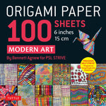 Origami Paper 100 sheets Modern Art 15 cm