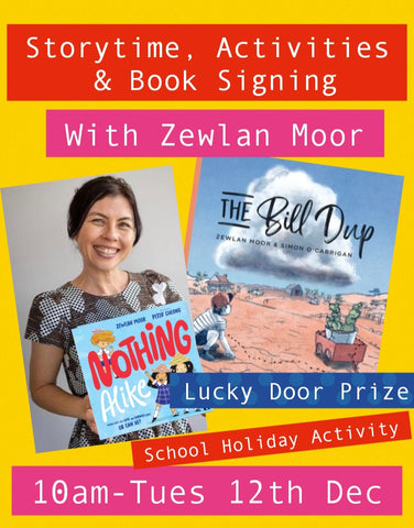 Author Event - Zewlan Moor Storytime, Book Signing & Craft Activities ages +3