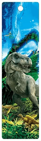 3D Bookmark - T-Rex