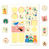 Emma Cooter Draws - Christmas Stickers Set
