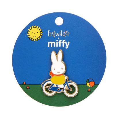 Miffy Flies a Kite Enamel Pin