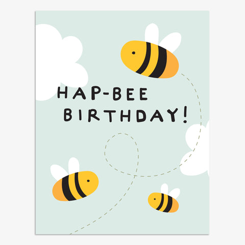 Hap-bee Birthday! Card