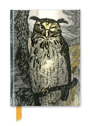 Foiled Journal in Grimm's Fairy Tales: Winking Owl