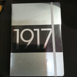 Leuchtturm 1917 A5 Notebook ruled - silver