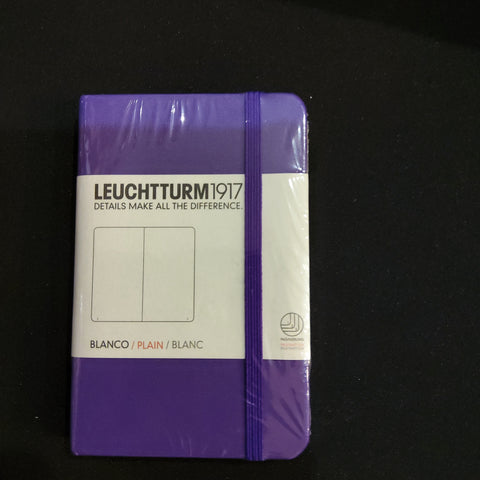 Leuchtturm 1917 A7 Notebook Purple Plain