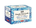 Blue & White Thank You Cards