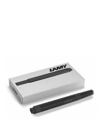 Lamy T10 Fountain Pen Ink Cartridges Pack of 5 Black