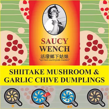 Shiitake Mushroom & Garlic Chive Dumplings