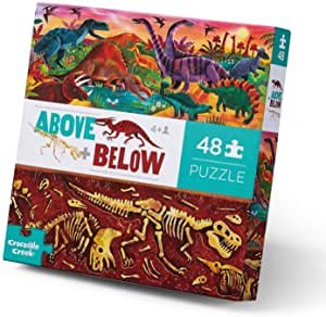 Above and Below Dinosaur Puzzle