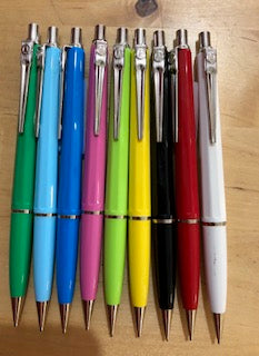 The Ballograf Epoca P Mechanical Pencil 0.7mm Neon Green