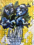 Blue Flowers Card