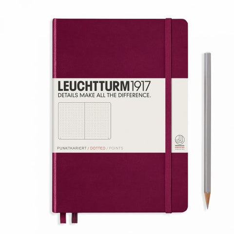 Leuchtturm A5 Notebook Dotted Port Red