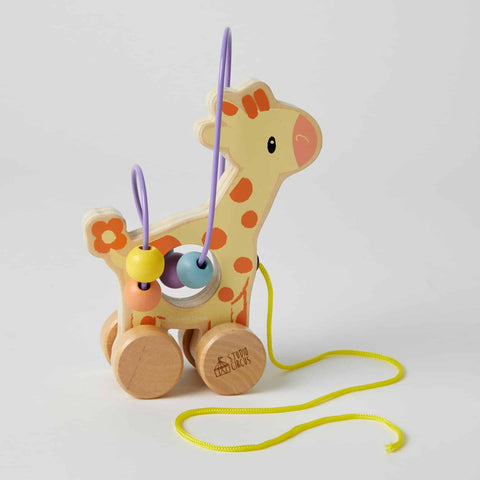 Rolling Bead Coaster - Giraffe