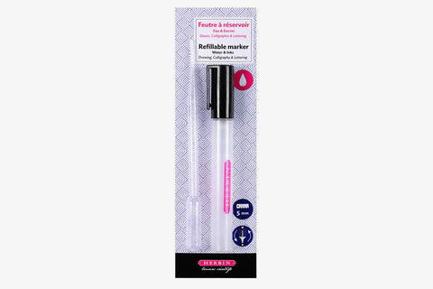 Herbin - Refillable Marker Pen - Double Tip - 5mm