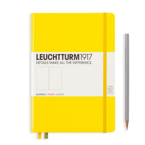 Leuchtturm A5 Notebook Plain Lemon