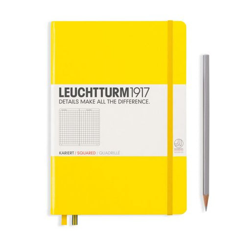 Leuchtturm A5 Notebook Squared Lemon