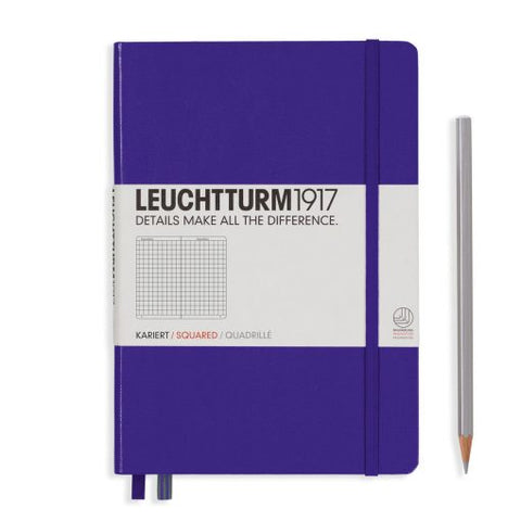 Leuchtturm Notebook A5 Squared Purple