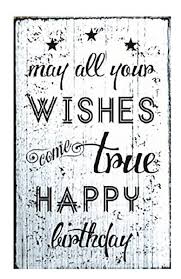 May All Your Wishes Come True Rubber Stamp